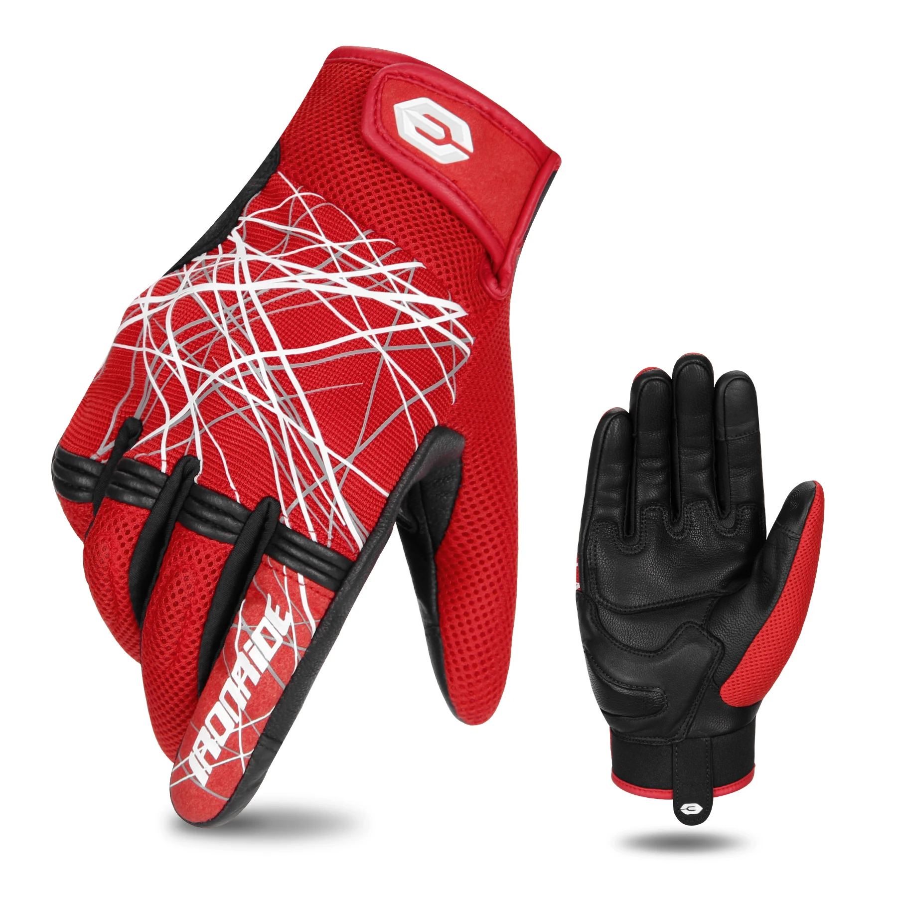 

2024 New Motorcycle Gloves Summer Touch Screen Full Finger Gloves Protective Anti-fall Guantes Moto Non-slip Riding Gloves