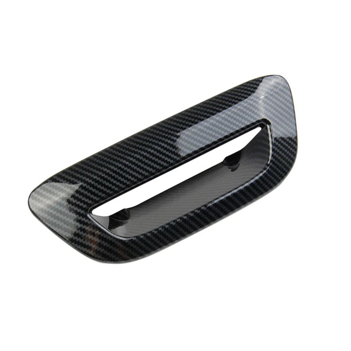 For 2022+ Carbon Fiber Rear Trunk Door Grab Handle Decoration Cover Trim