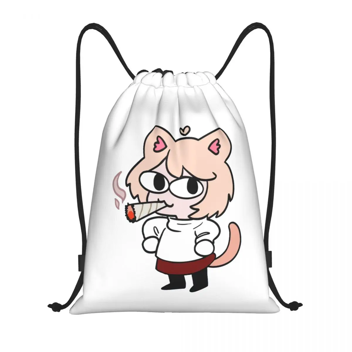 

Сумки на шнурке Neco Arc на заказ для покупок, рюкзаки для йоги, женские и мужские рюкзаки с героями мультфильмов, анимированных ТВ-фильмов, спортивный рюкзак для спортзала