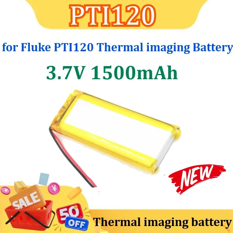

NEW 3.7V 1500mAh High Quality Battery for Fluke PTI120 Thermal Imaging Instrument Battery