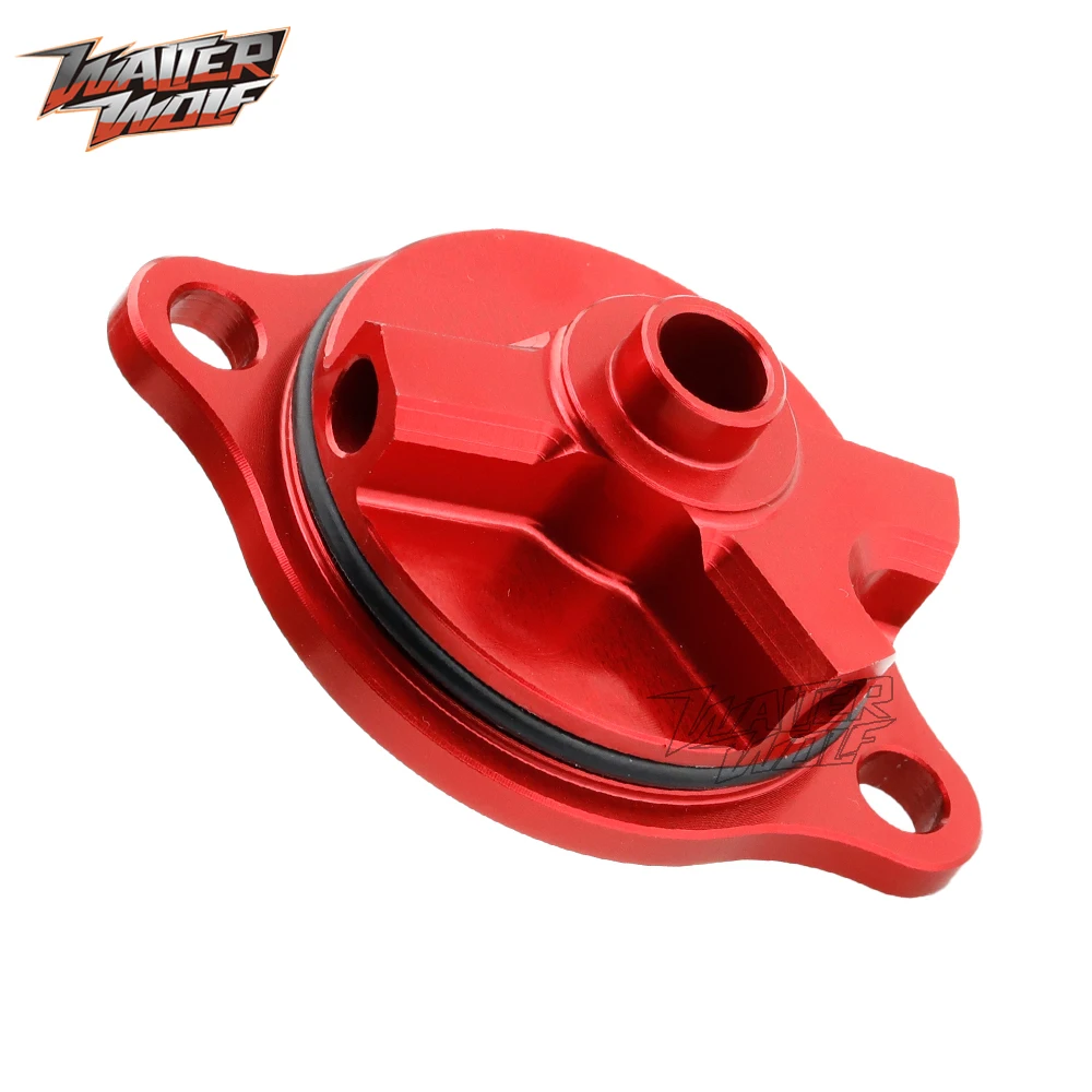 Engine Oil Filter Cap Cover For HONDA CRF250R CRF250X CRF 250R 250X 250 R X Guard Protector Motorcycle Accessories Clearness CNC