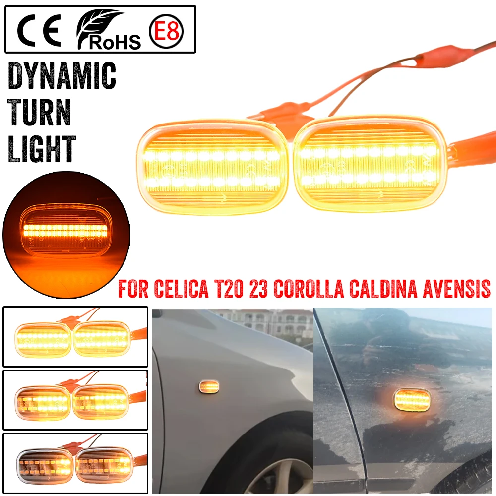 

For Toyota 2003-UP Harrier ACU3/GSU3/MCU3Led Dynamic Side Marker Turn Signal Light