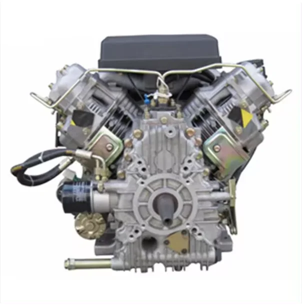 Competitive Price New V Type 2 Cylinder Electric Start Air-Cooled 4 Stroke Small Engine R2V88 with Core Motor Component