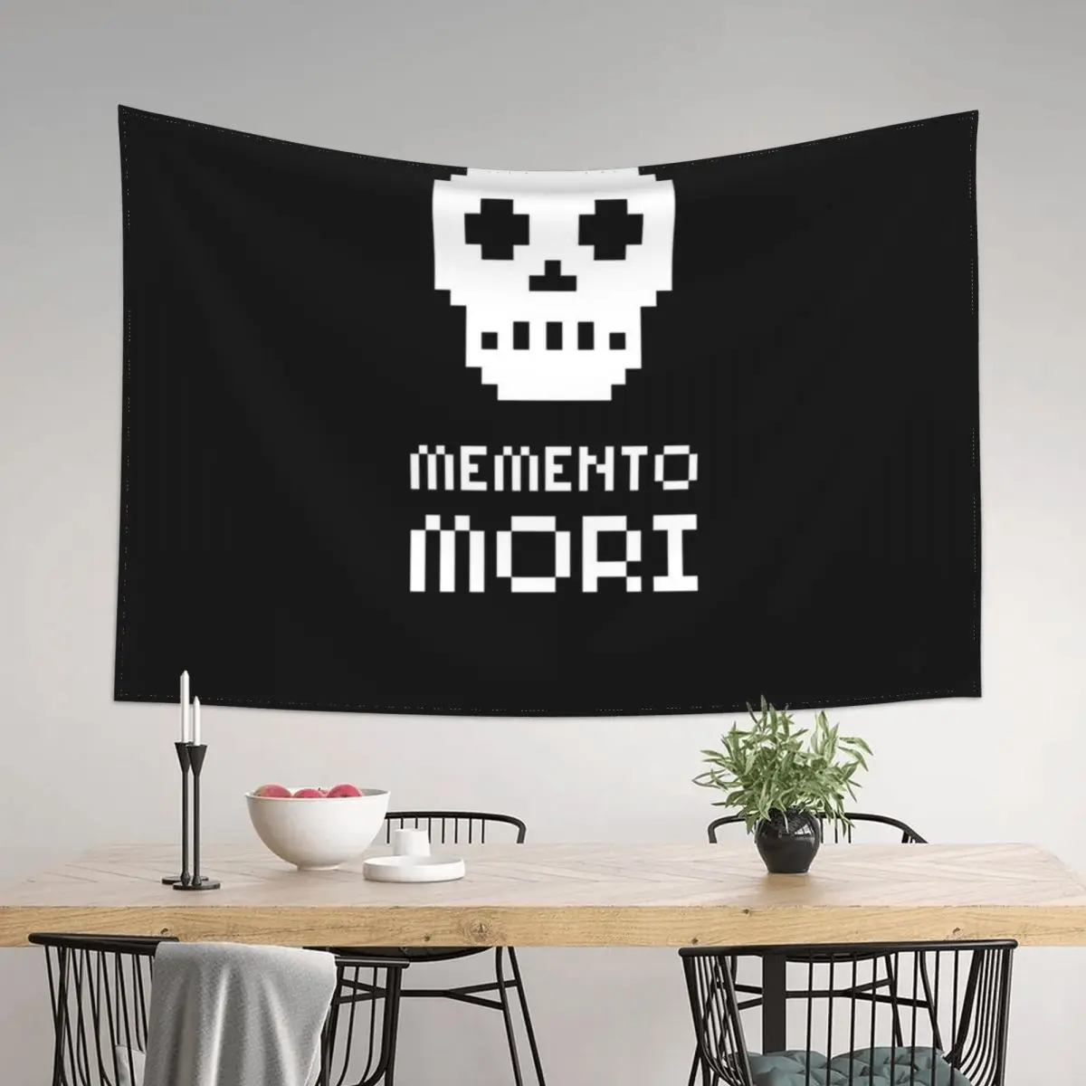 

Memento Mori - Stoic Stoicism Tapestry Decor Home Bedroom Decorations House Decorations Tapestry