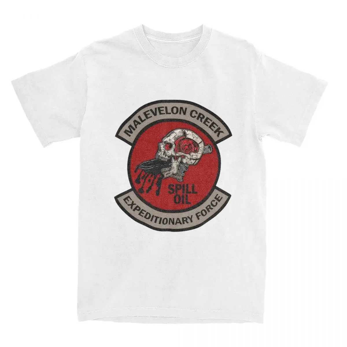 Novelty Helldivers Malevelon Creek Expeditionary Force T-Shirts Short Sleeve Tees Clothes Men O Neck Pure Cotton T Shirts style.