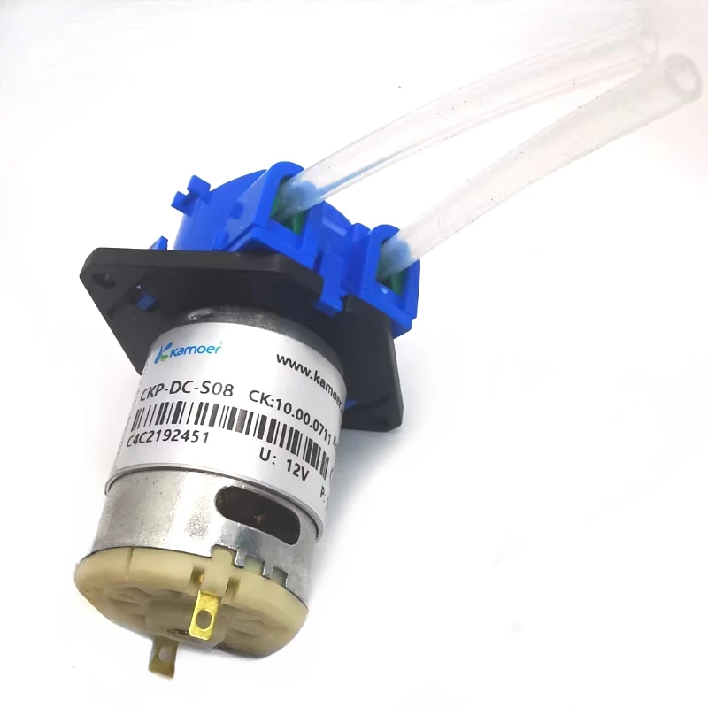Small Mini Peristaltic Pump DC  12V Micro Self-priming Pump Liquid Pump Aquarium Lab Reversible Metering