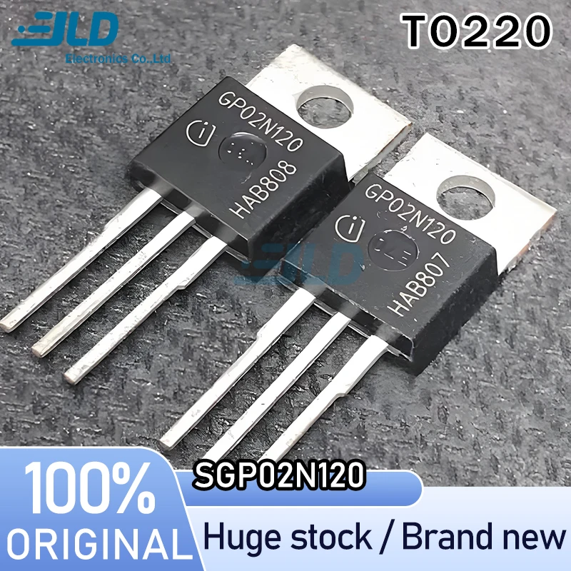

(10PCS/LOT) SGP02N120 100% New electronics TO220 Chipset Professional one-stop ordering Adequate stock Elektronik