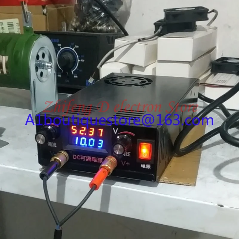 

Подходит для обслуживания ноутбуков/инверторов S-350-27 Модифицированное регулируемое зарядное устройство постоянного тока 350 Вт 0-50 В 0-95 В 0,8-13 А,