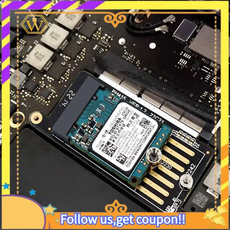 Latest-20X A1708 SSD Adapter Nvme PCI Express PCIE To NGFF M2 SSD Adapter Card M.2 SSD For  Pro Retina 13 Inch A1708