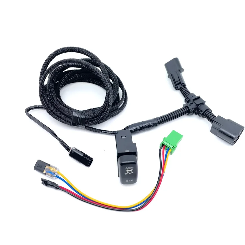 Schalter- und Tastenzubehör für Mitsubishi Pajero V73 V97 V93 V87 ABS-Schalter Anti-Rutsch-Schalter 1 Satz ABS-Tasten – Detail 3
