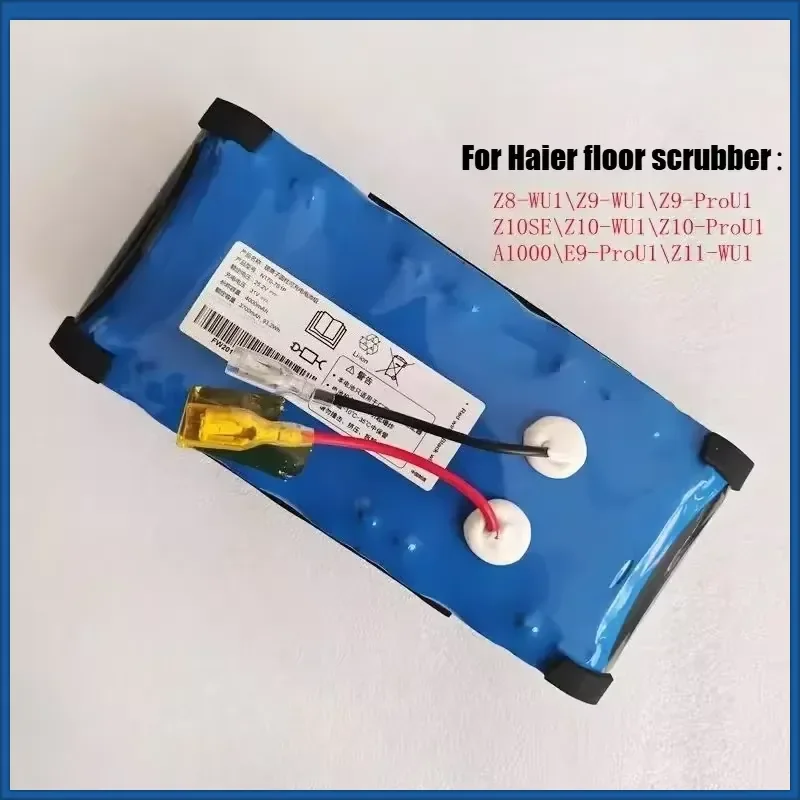 New 25.2V 4000mAh N170-7S1P Rechargeable Battery Pack for Haier Z8 Z9Pro Z10-WU1 Z10-ProU1 E9-ProU1 Floor Scrubber Battery
