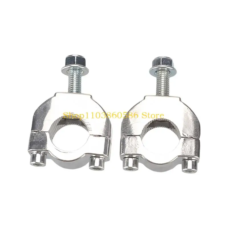 242A Precisions Handlebar Mount Clamp Risers For 22mm 7/8'' Bikes With 2 Color Option Handlebar Fixing Cover