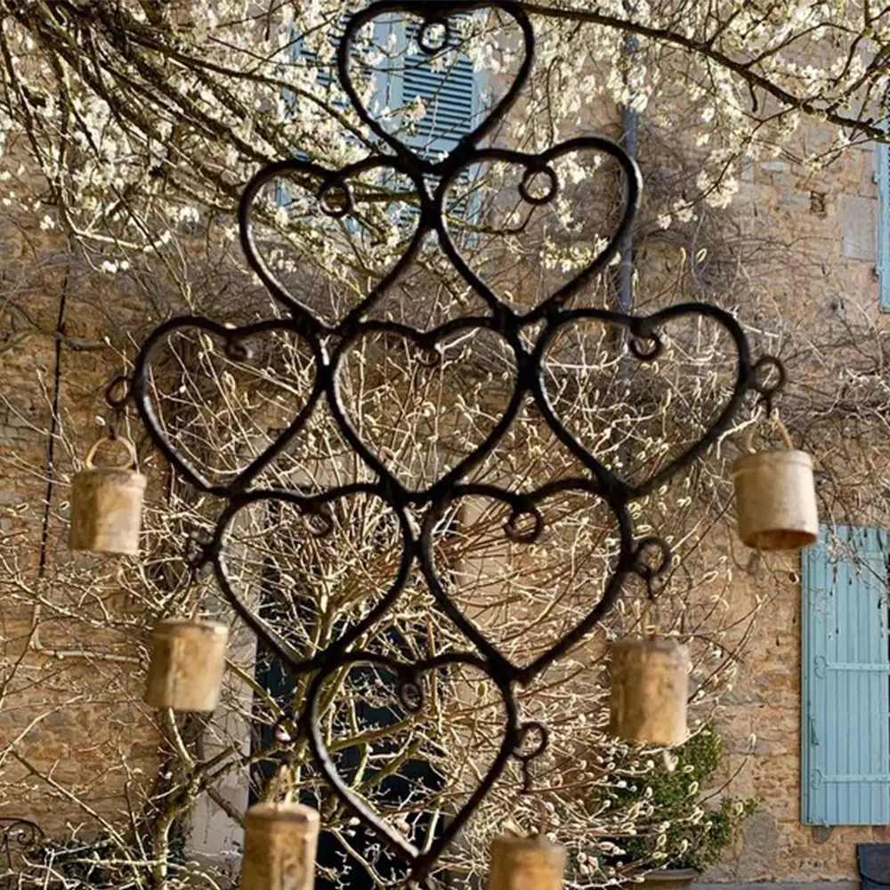 Bell Crafts Hängeglocken, Glocken, klarer Klang, Metall-Windspiel, laute Anti-Verlust-Grazing-Glocken, Garten