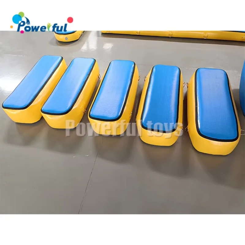 Indoor Gymnastics Inflatable Sports Ninja Warrior air Block Adventure Playground Equipment Inflatable Obstacle Course