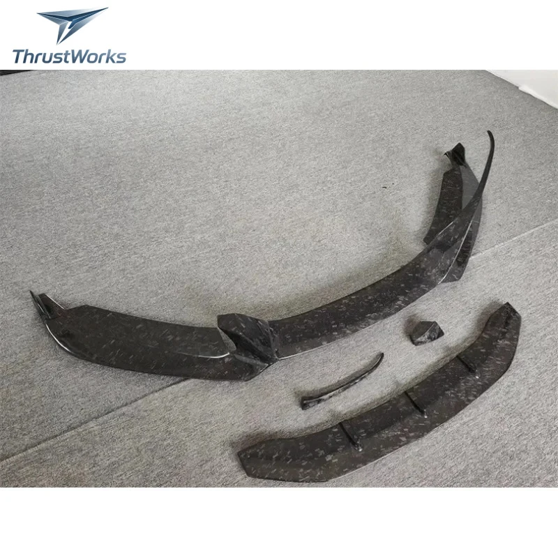 ThrustWorks Premium Accessories Carbon Fiber Front Lip I8 Car Parts Body Conversion Kit CarDurle New