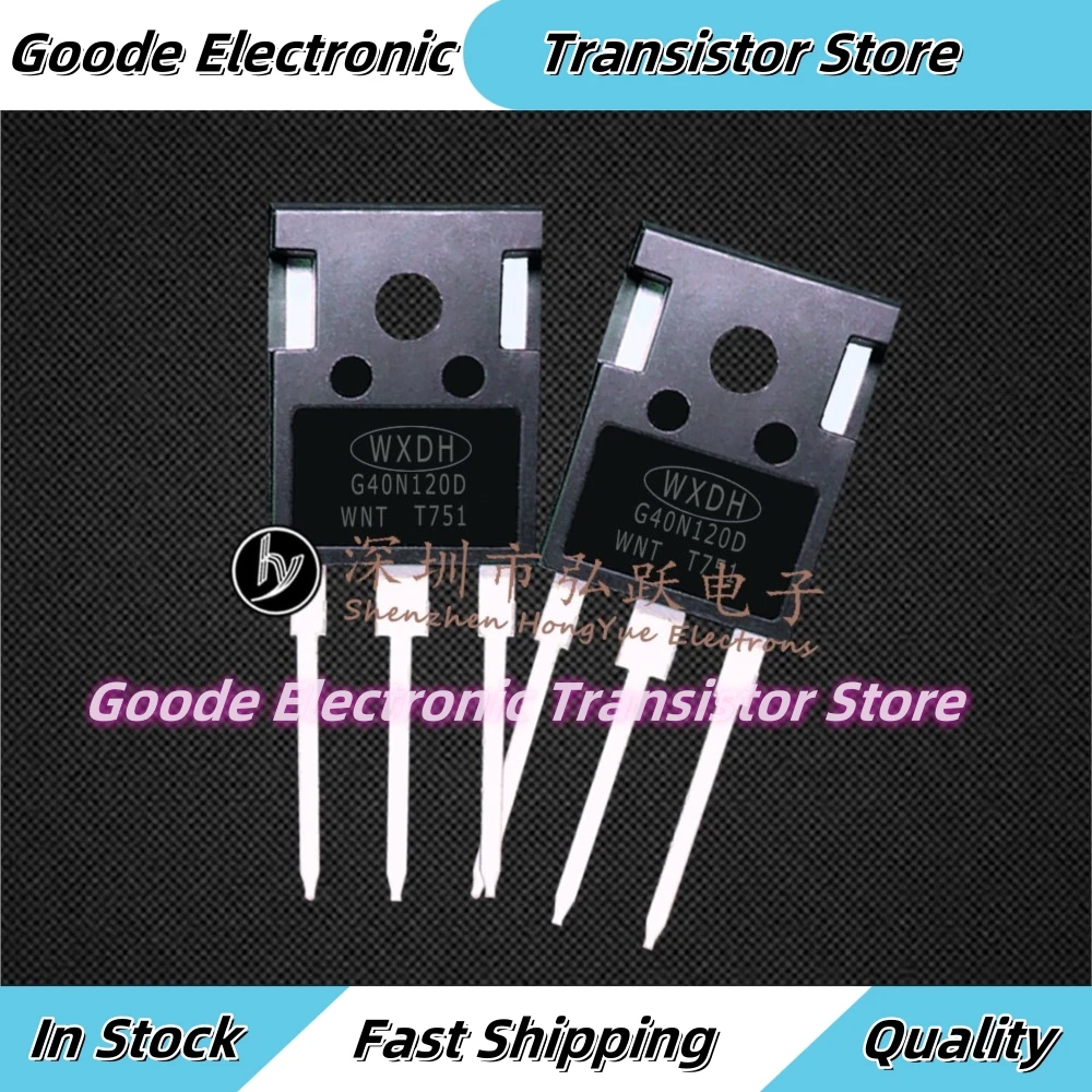 10PCS G40N120D SGH40T120SFD TO-247  1200V 40A  Best Quality Fast Shipping