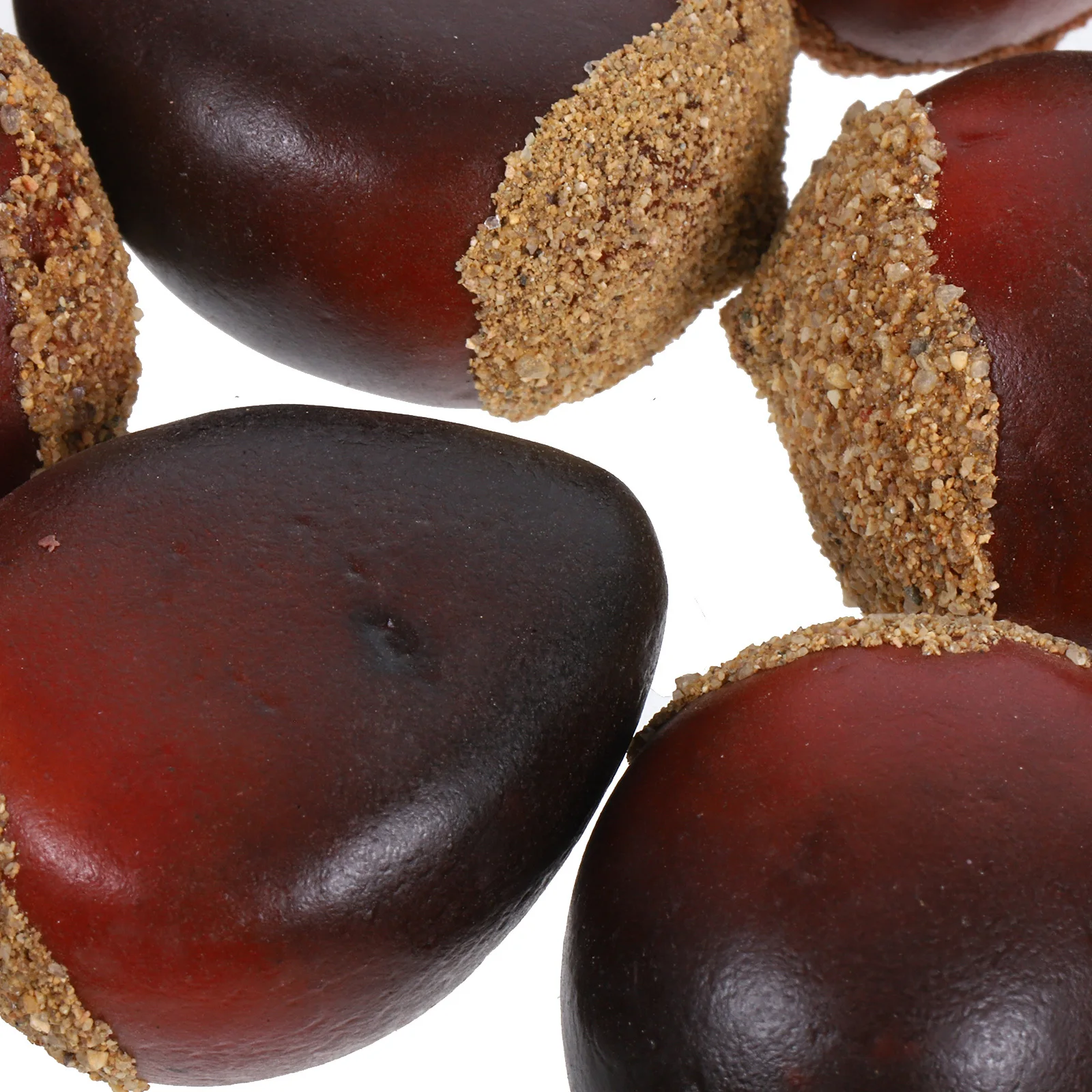 

30Pcs Artificial Foam Chestnut Fake Nuts Decoration Realistic Nut Display Photography Prop Home Decor Fake Chestnut