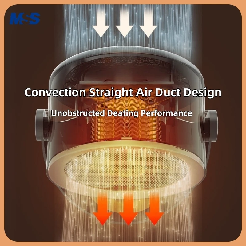 MSS 데스크탑 히터 팬, 겨울용 미니 라디에이터 홈 오피스 워머, 편리한 실내 히터, 겨울 난방 가전제품