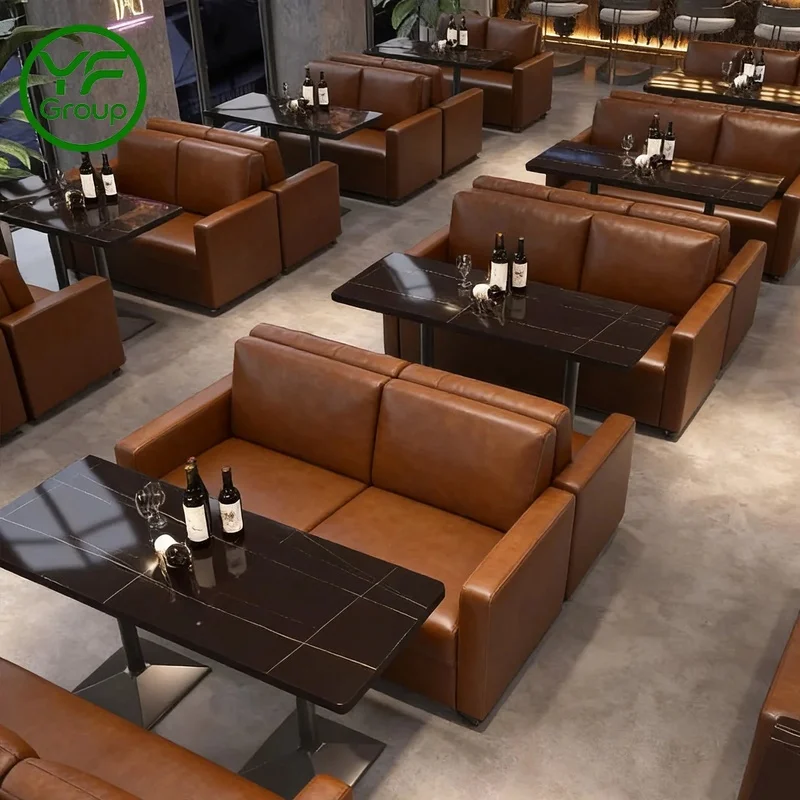 Multiple Color Options Two/Three Seater Upholstered Restaurant Furniture Modern Sofa Luxury Couch