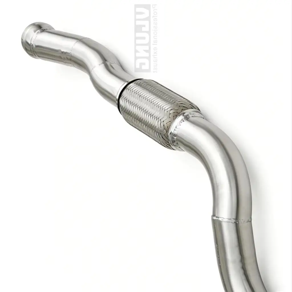 Exhaust Front Pipe Straight Through SS for Mercedes W204 C200 C250 C260 1.8T 2008-2014 High Performance