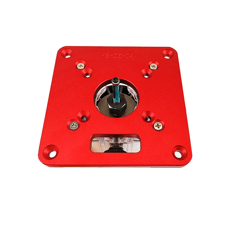 Aluminum Router Table Insert Plate Trimming Machine Flip Board for Woodworking Benches Router Table Plate for MAKITA RT0700C