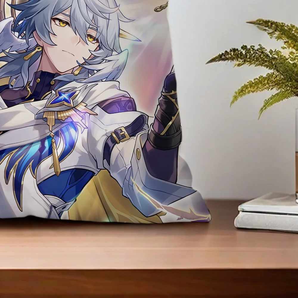 Honkai Star Rail Sunday cushion cover For Bedroom Car Coffee Shop Room Soft and Living Room Sofa Decorative Pillow Cover Case