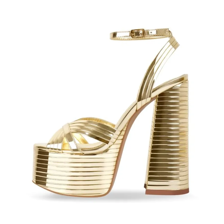 

Onlymaker Platform Heels for Women Ankle Strap Chunky High Heel Sandals