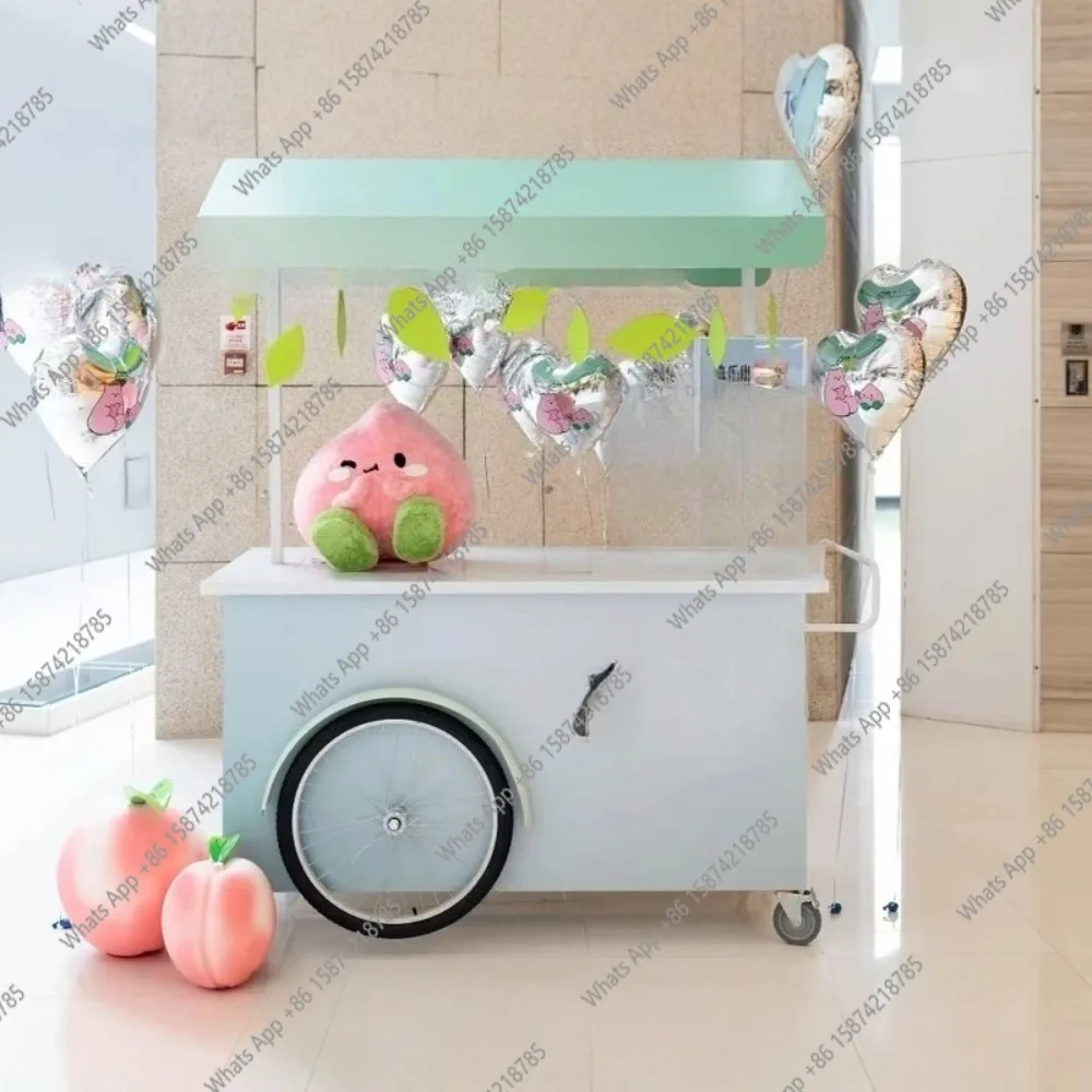 X High-end Booth Float, Cinema Beauty New Year's Window Display Stand, Mobile Shopping Mall Exhibition Booth Car