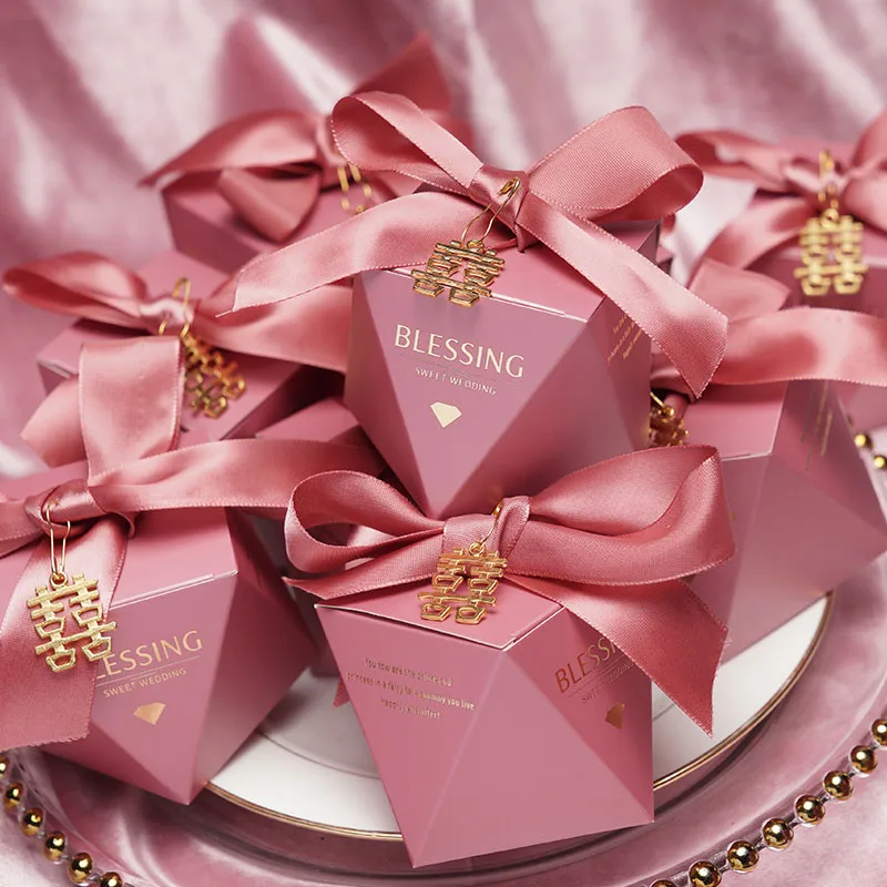 20/50/100 قطعة الماس الزفاف صالح و الحلو حقائب للهدايا كاندي صندوق لحفل الزفاف استحمام الطفل عيد ميلاد الضيوف الحدث حفلة لوازم #2