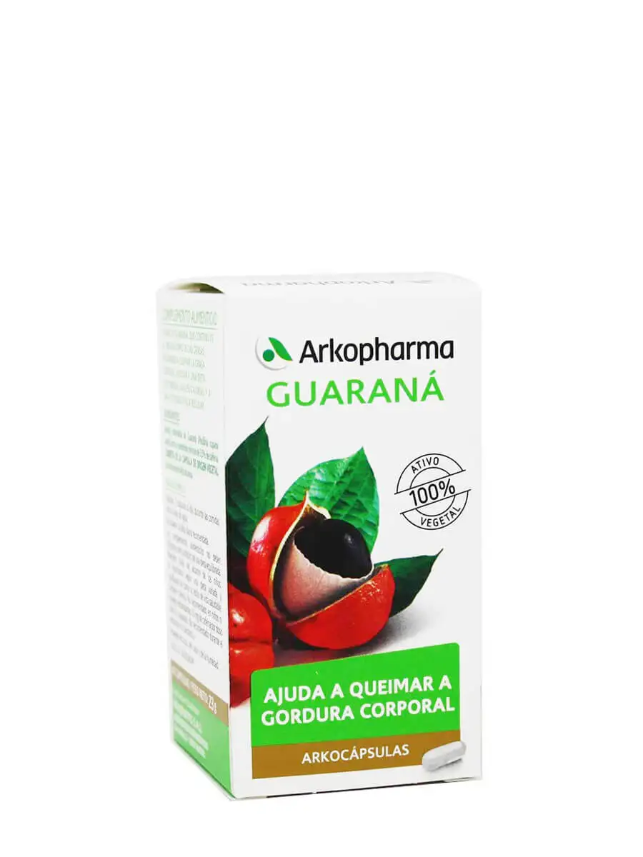 Arkopharma arkocaps guaraná 45 capsules-invigorating and revitalizing food supplement