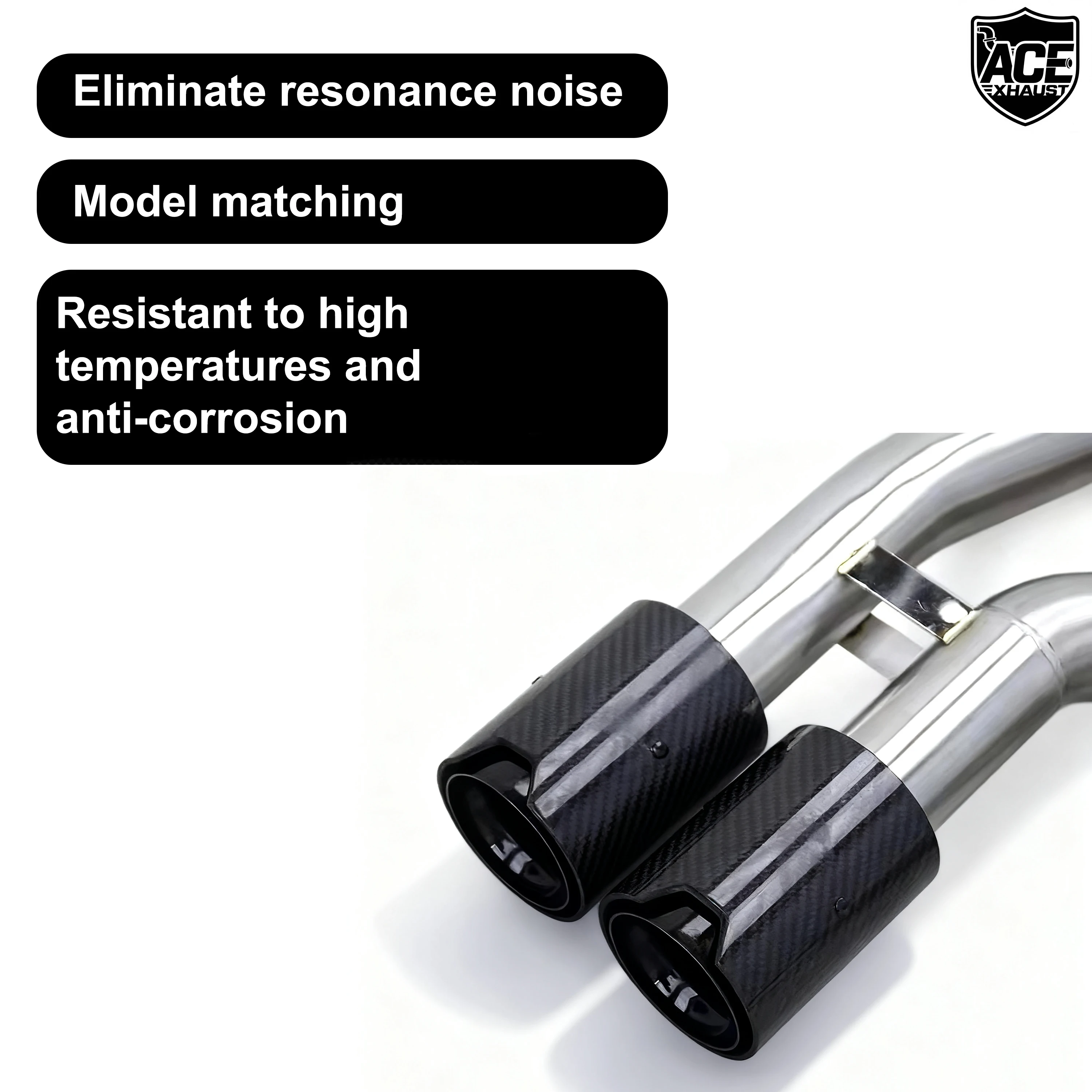 ACE Geeignet für BMW F87 M2C 3.0T Valvetronic Auspuffanlage Catback Hochleistungs-Auspuffsystem Schalldämpfer mit Fernbedienung – Detail 8