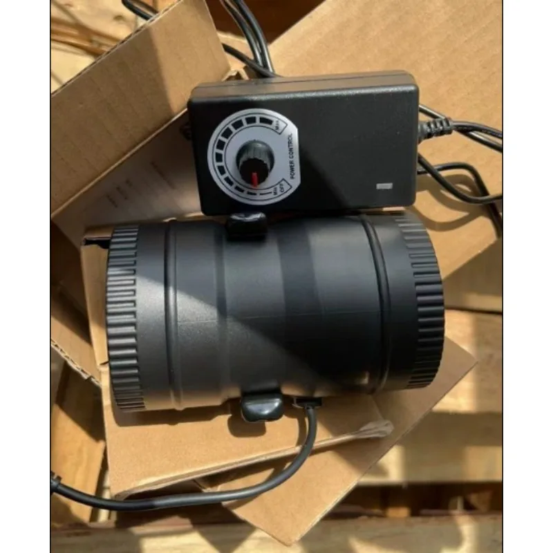 24V Brushless DC Inline Duct Exhaust Fan, Variable Speed DC Inverter Silent Small Ventilation Fan 3/4/6 Inch Strong Airflow