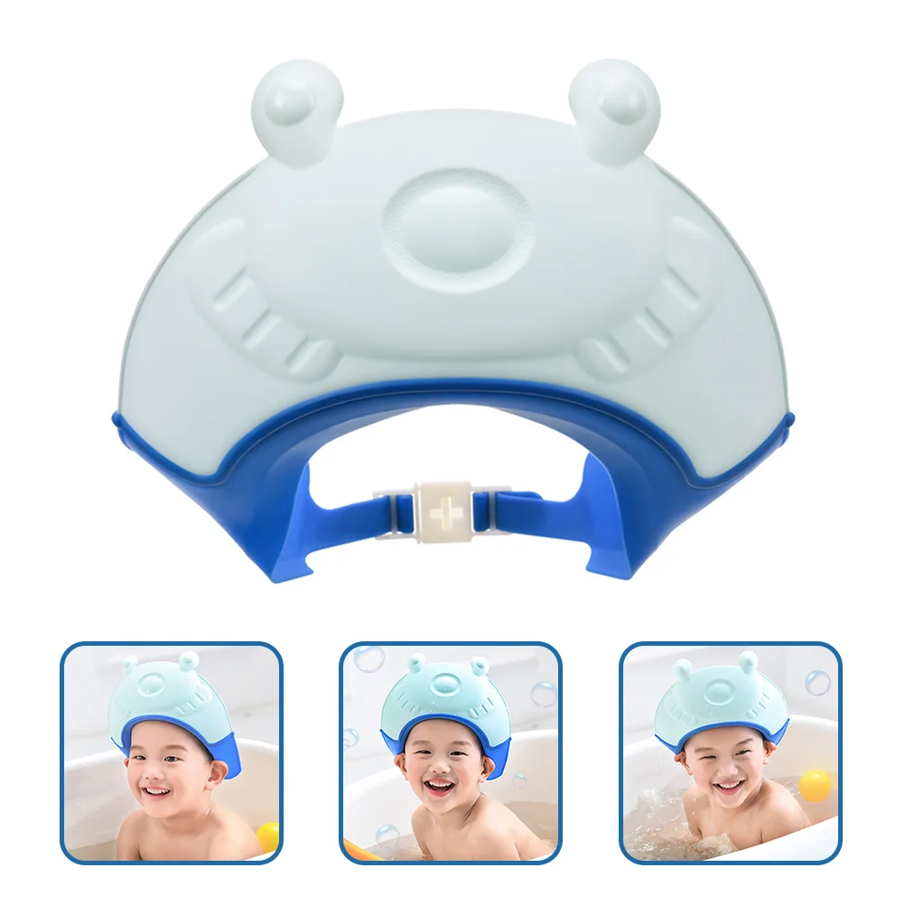 Soft Rubber Shampoo Cap Baby Shower Caps Kids Toddler Bath Hat Hair Washing Guard for Toddlers