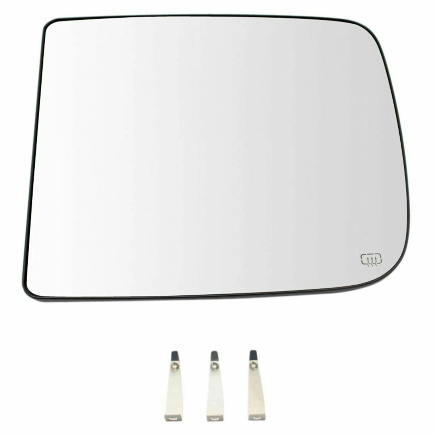 Mirror Big Lens Heated Mirror Glass with Rear Holder for Dodge RAM 1500 2500 3500 2009-2020 68067726AA Right