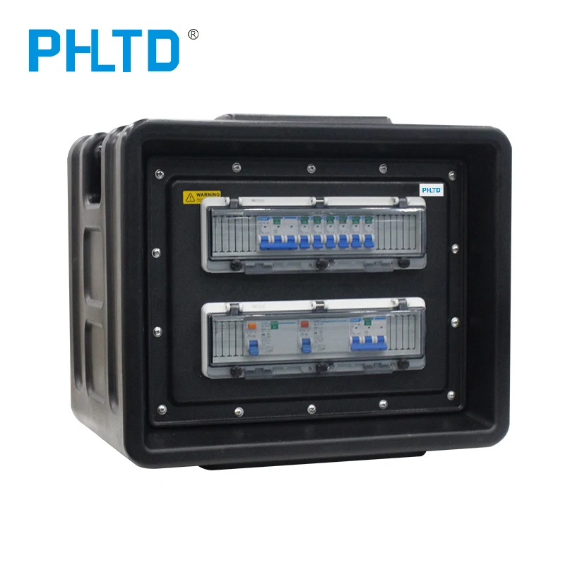 PHLTD hot selling 3 Phase Power Distro Power Distributor Controller Distribution Box For Stage Lighting