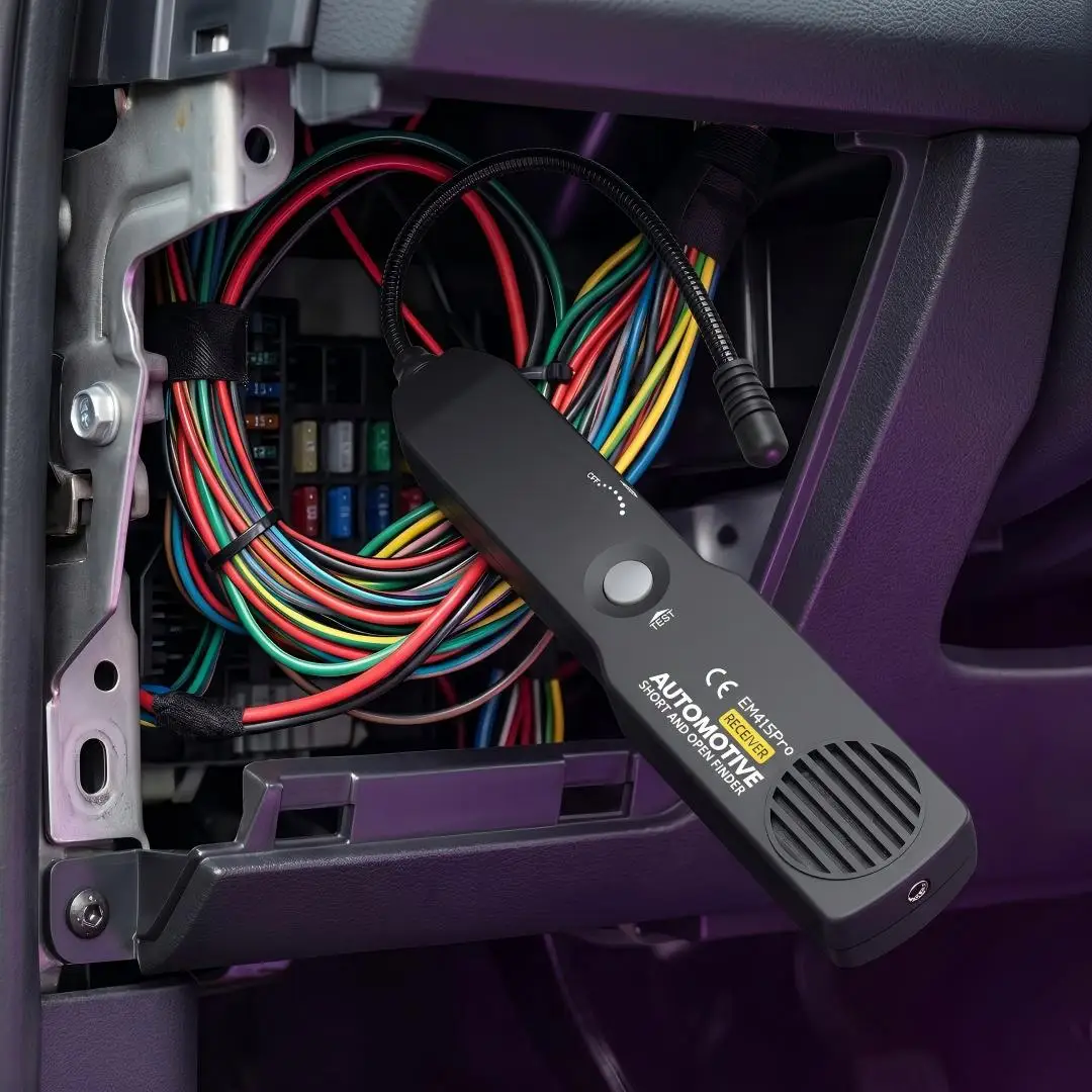 Top!!EM415PRO Automotive Short Cable Tracker & Open Wire Finder Universal EM415 PRO 6-42V DC Find Car Short Circuit Wire