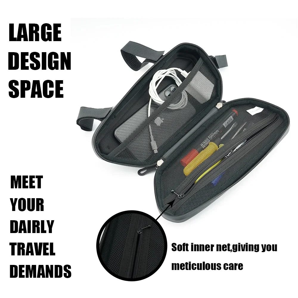 Dustproof Hard Shell Easy To Clean Motorcycle Triangle Side Bag For Honda NSR NT1100 NT1100 DCT Rally Tour Custom Sport Hornet