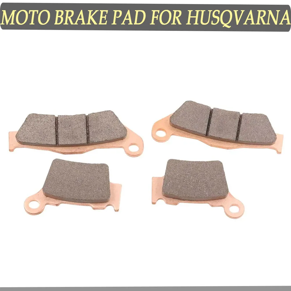 Motorcycle Front Rear Brake Pad for HUSQVARNA FE250 FE FC 250 350 450 TC TE 125 250 TC85 TE 300 150 TE150i  TE250i TE300i FE250