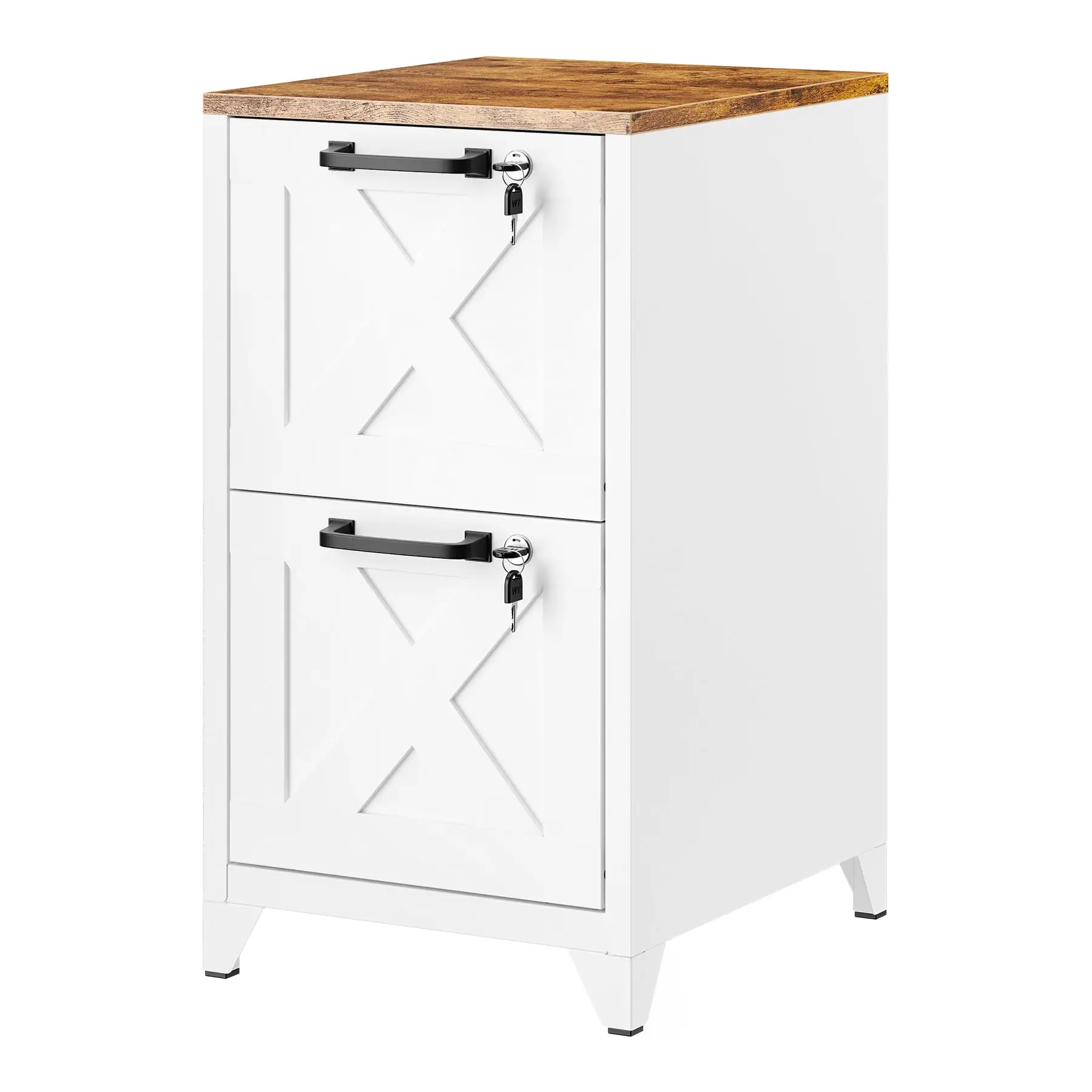 File Cabinet with Lock Vertical Filing Storage Cabinet Office Home Steel for Letter Size File Cabinet Locked,Assembly