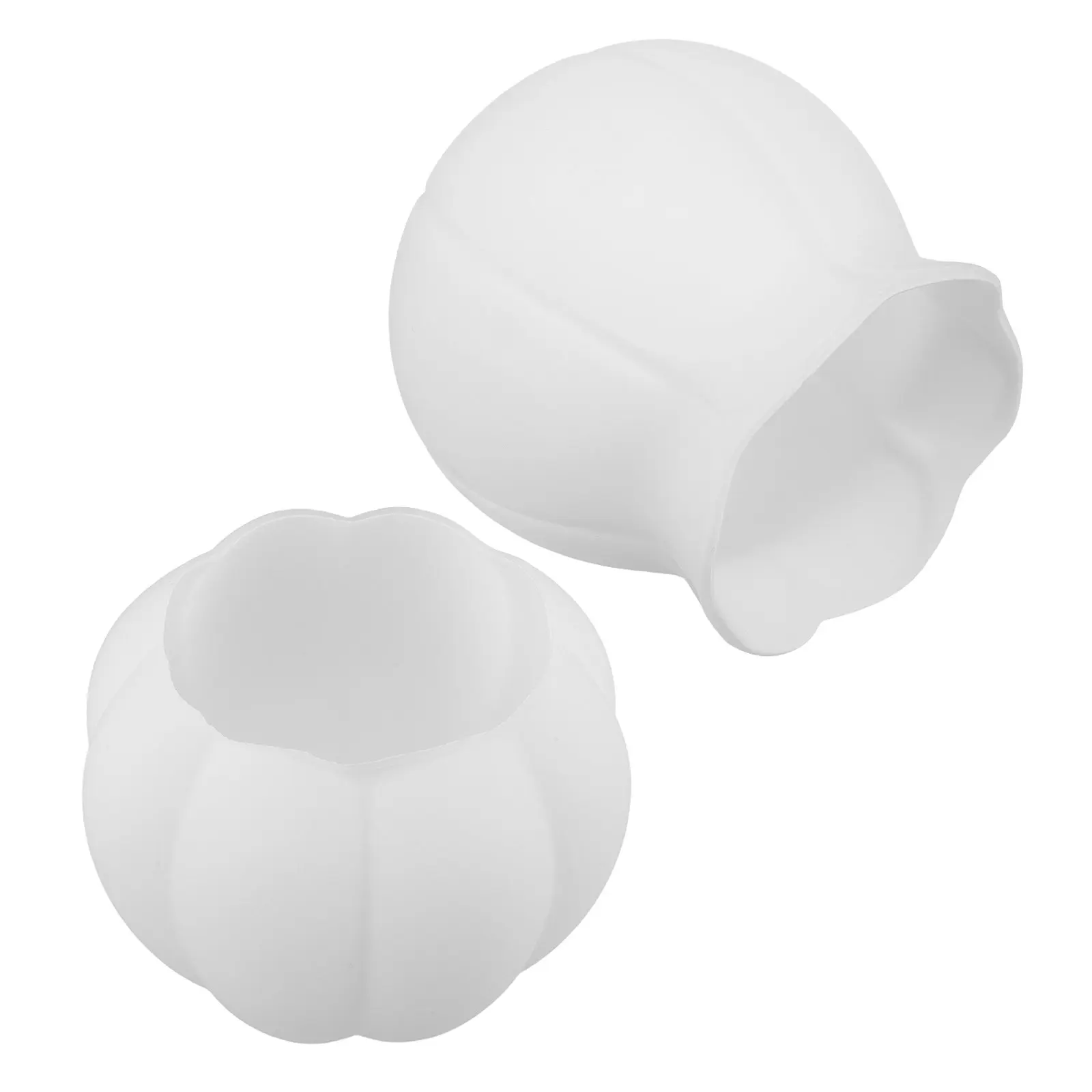 2-個の蓮の花ガラスランプシェード交換用白翡翠グローブデザインペンダントライト天井ランプ壁取り付け用燭台カバー用