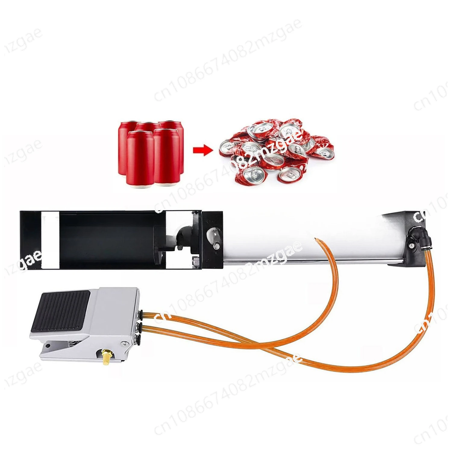 

Can press, air pump foot pedal pneumatic pressure can press