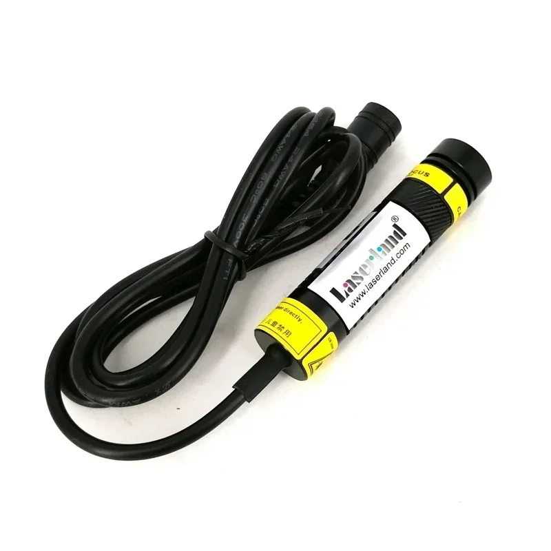 1668 Focusable 808nm 200mw IR Infrared Laser rectangle Module Diode Glass Lens
