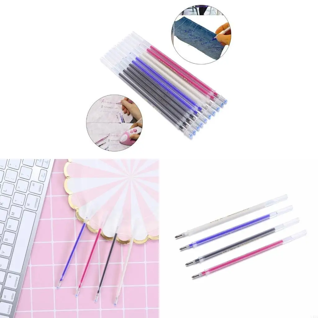 L43A Creative Heat Erasable Fabric Pen DIY Needlework Marking Underline Supplies