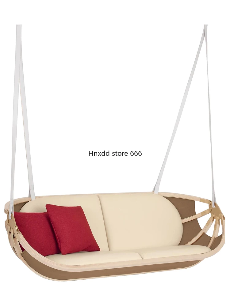 Suspended leisure chair swing outdoor courtyard hammock metal sofa hanging rocking chair