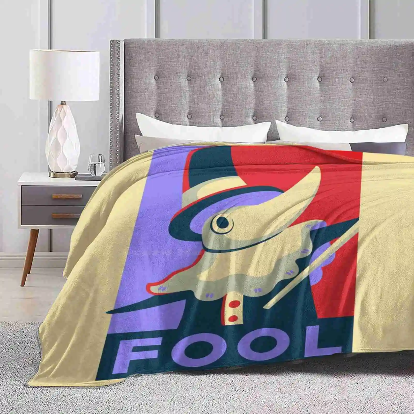 Excalibur Fool Propaganda Top Quality Comfortable Bed Sofa Soft Blanket Soul Eater Anime Excalibur