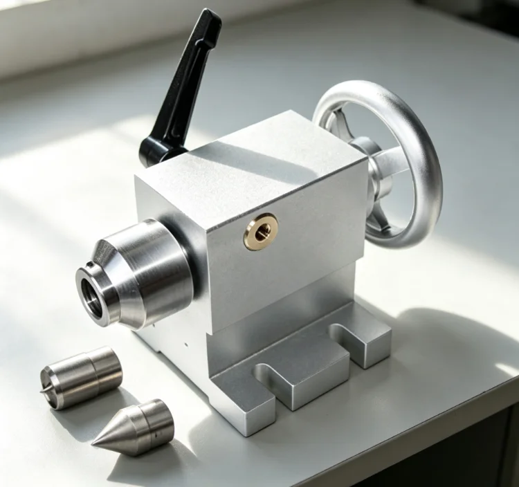 MT2 CNC Tailstock Movable Center Height 65MM-105MM Stroke 20MM-50MM 4 Axis Rotary Axis Woodworking Lathe Tool Morse Taper