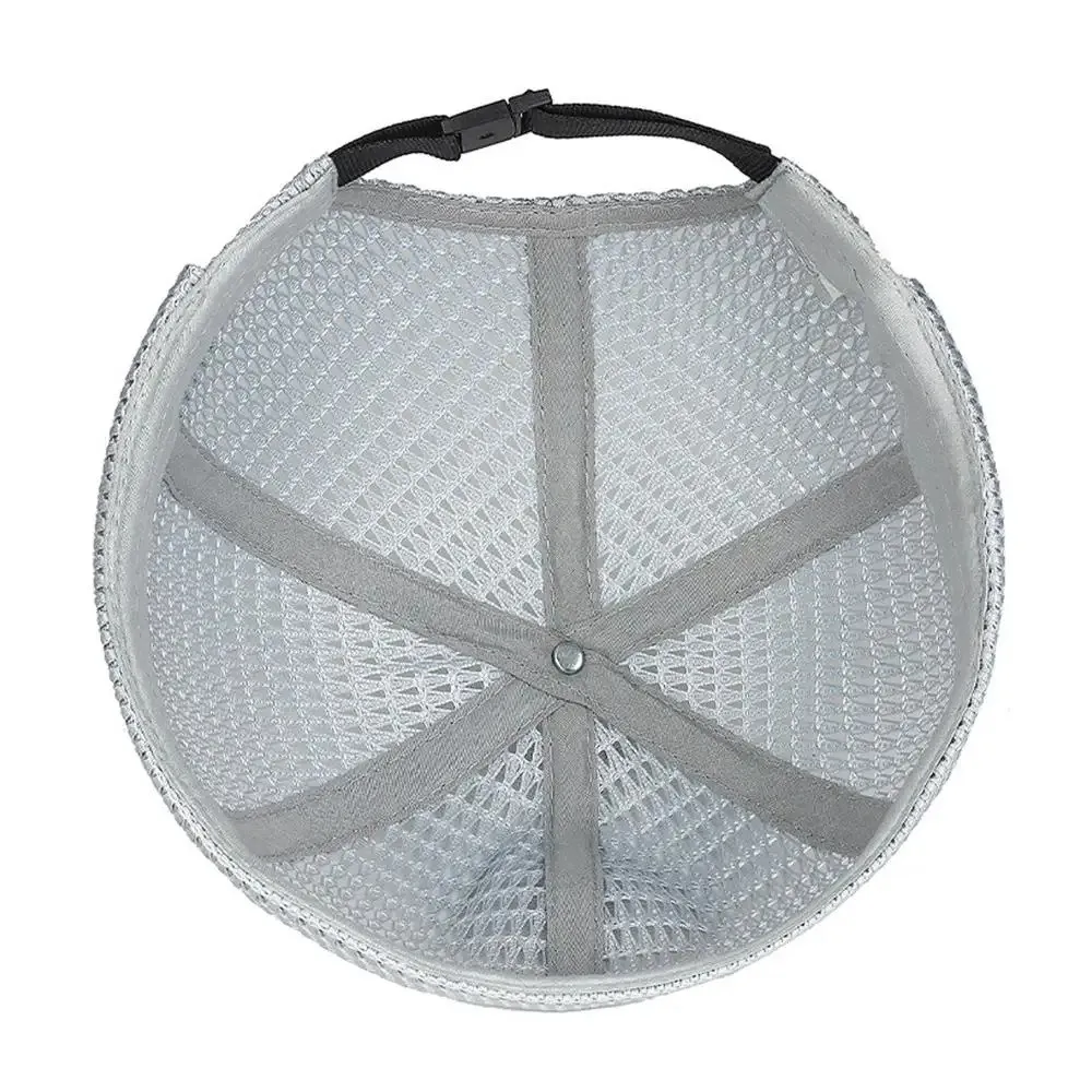 

Outdoor Mesh Melon Skin Hat Breathable Ultra-Light Docker Beanies Hat Adjustable Brimless Hip Hop Cap Sailor Landlord Cap