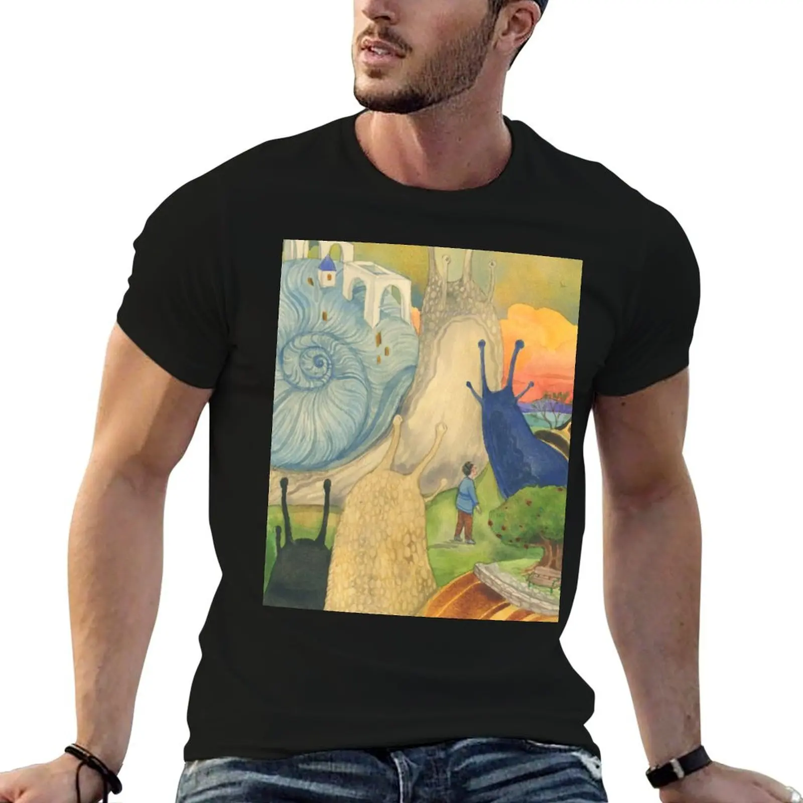 

Snail Summit T-Shirt mens graphic t shirts essential t shirt anime t shirts for man T-shirt