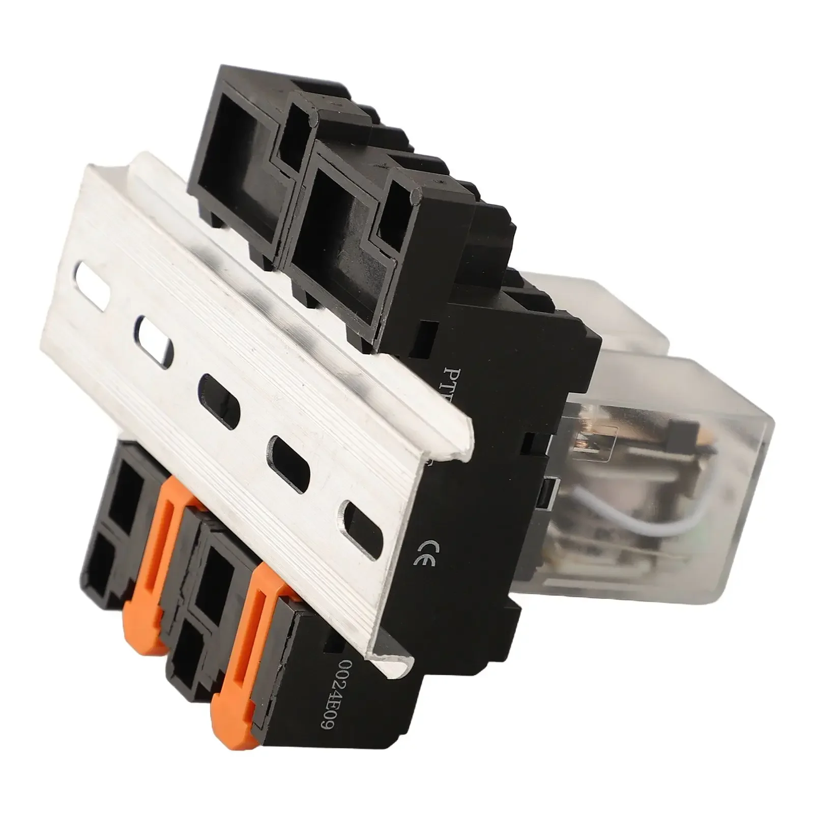 10A Power Relay Coil Power Relay Relay Monitoring 100 Mm DIN Rail Included Multipurpose Mounting For JQX-13FL Relay