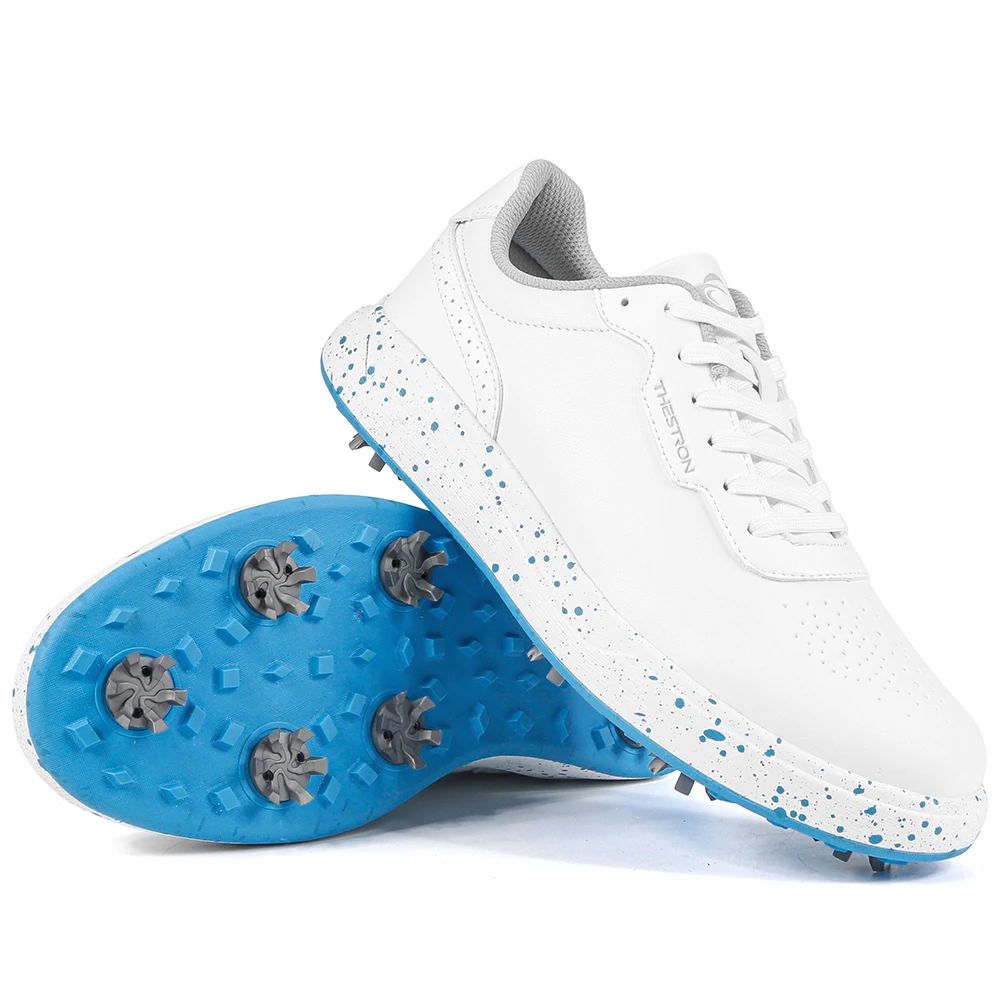 New  Lightweight And Comfortable Men'S Golf Sneakers Sizes 39-48 Designed for Outdoor Training with a Non-Slip Feature